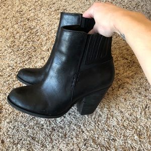 Vince Canute Leather Booties